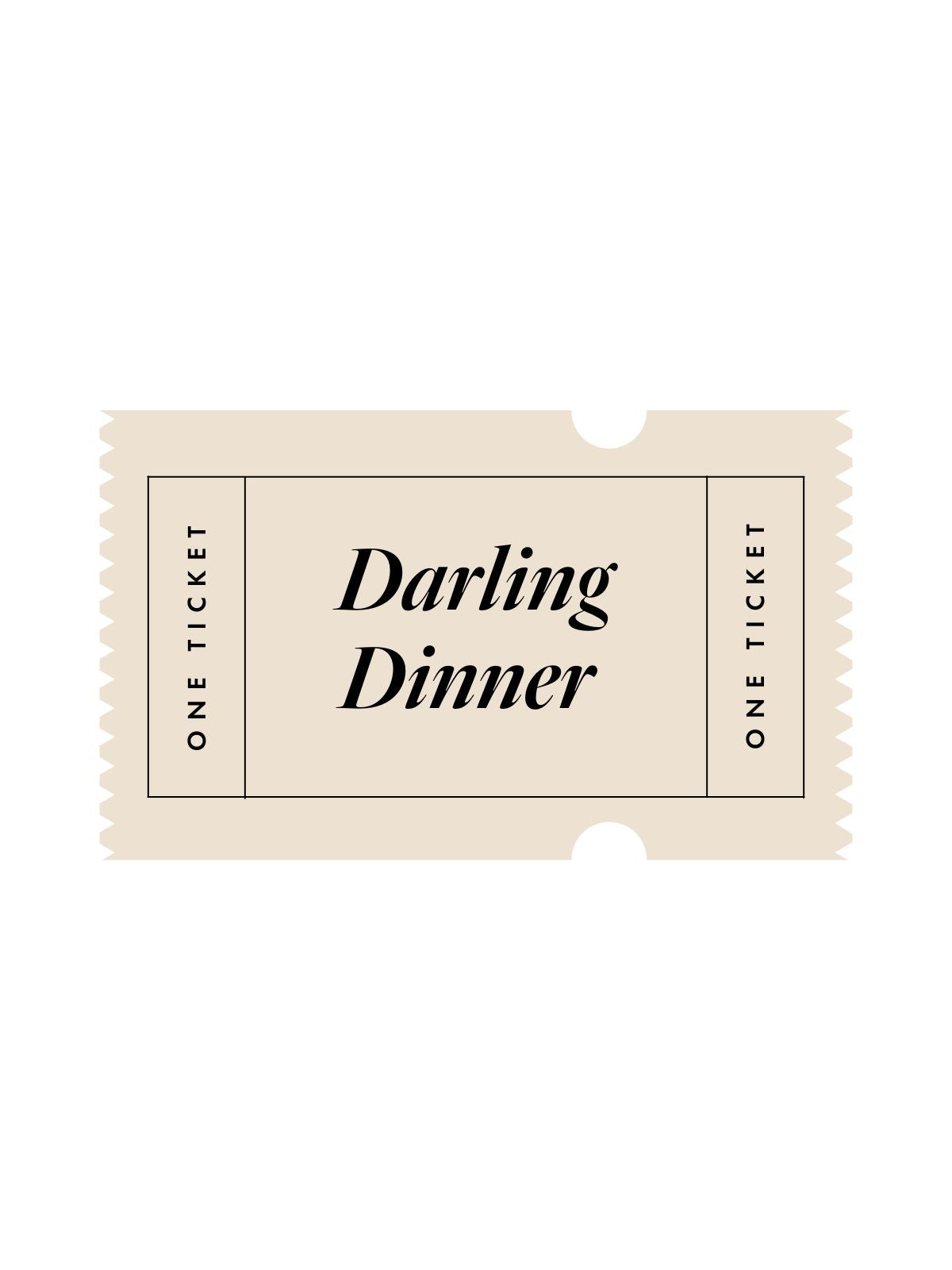 Darling Dinner