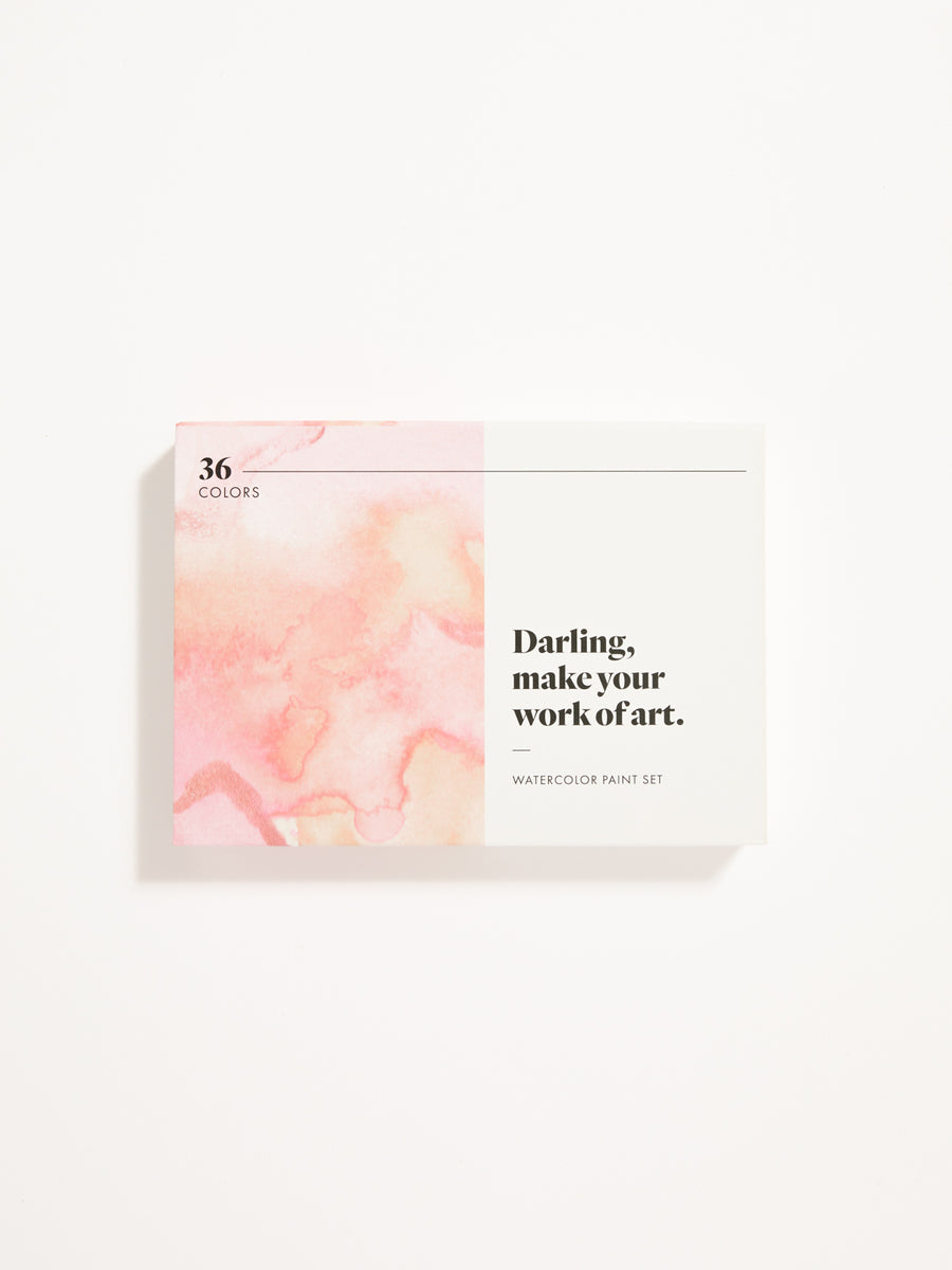 Watercolor Paint Set
