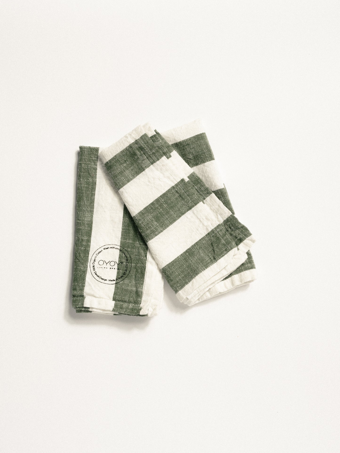Sustainable Striped Napkin Set