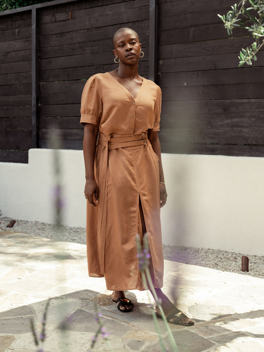 Dreamy A-Line Midi Skirt