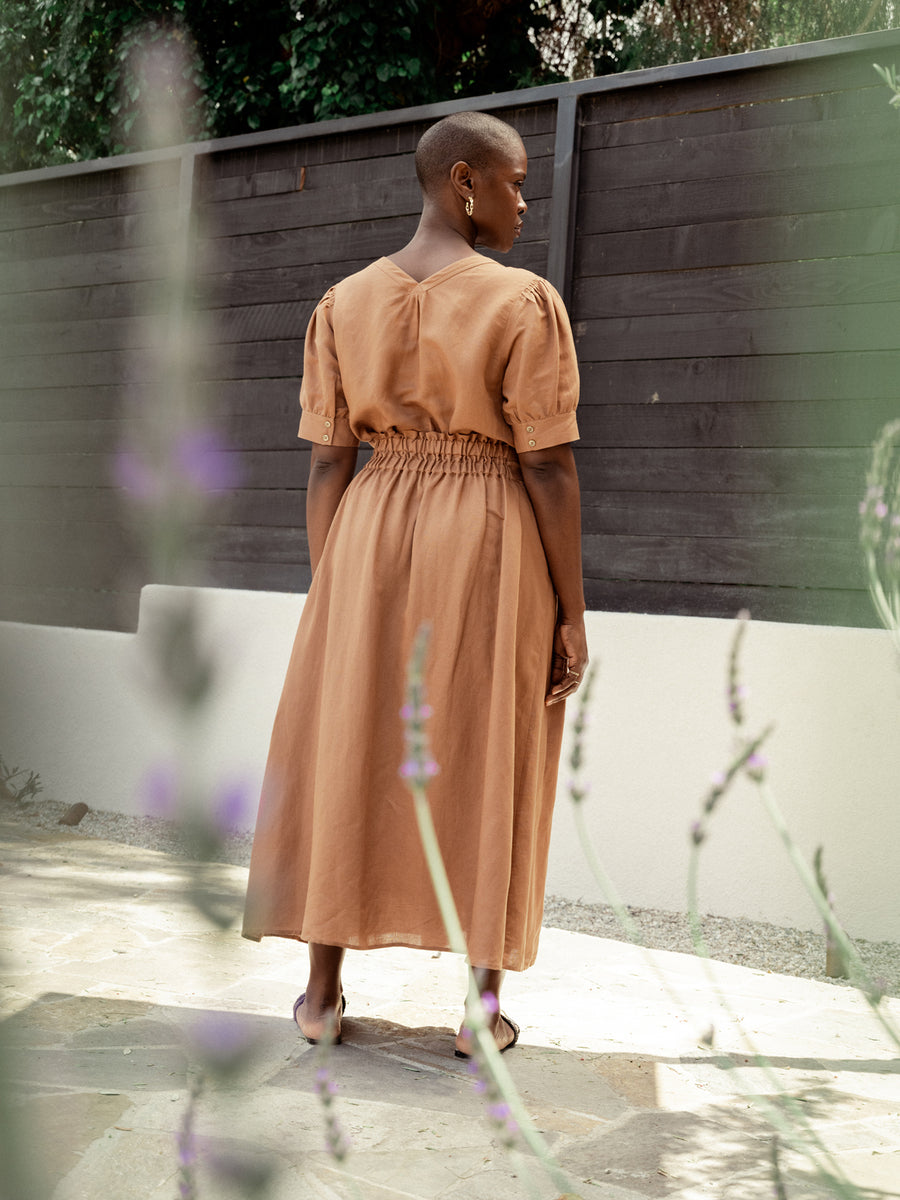 Dreamy A-Line Midi Skirt