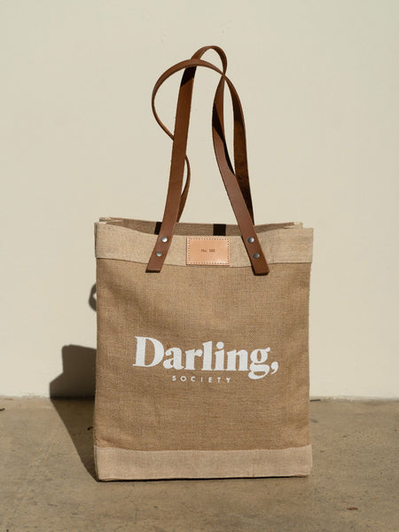 Darling x Apolis Market Tote – Darling Society