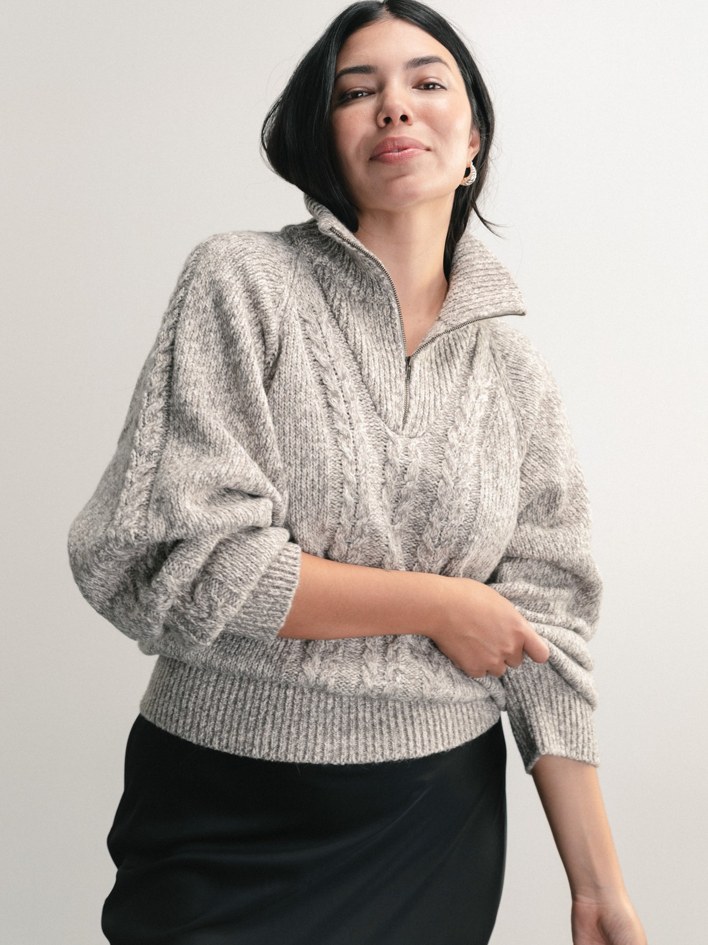 Trusty Cable Knit Sweater