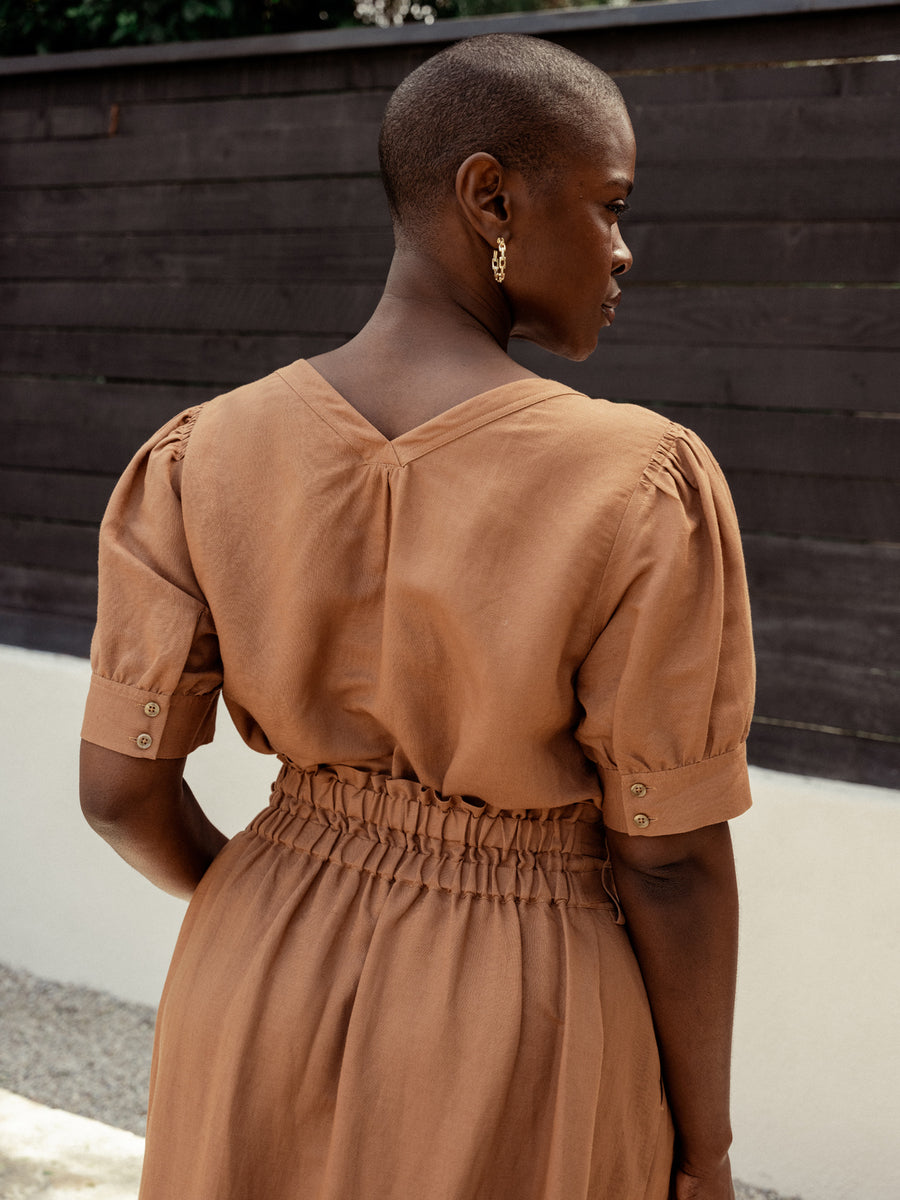 Dreamy A-Line Midi Skirt